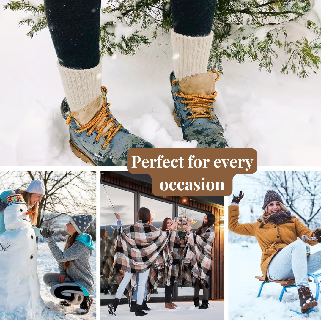 Cozy All Day Socks                          -5-Pack Winter Warmth Bundle